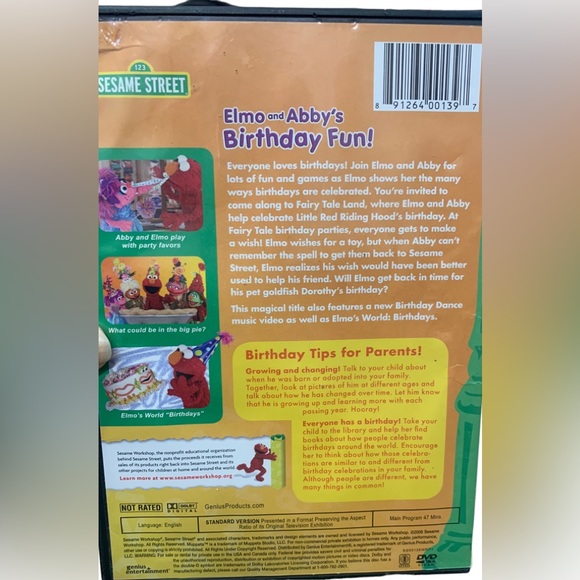 Lot of 5 Sesame Street DVDs - Picture 5 of 12